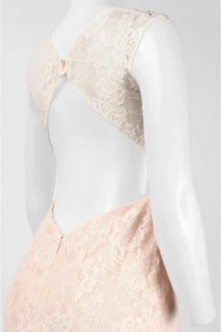 Decode 1.8 - Lace Embellished Illusion Bateau Neck Dress 183368 7 Decode 1.8 - Lace Embellished Illusion Bateau Neck Dress 183368