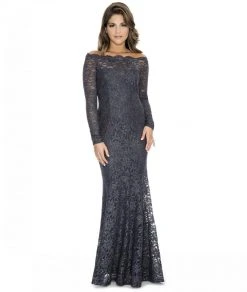 Decode 1.8 - Off-Shoulder Lace Long Dress 183916 Formal Gowns