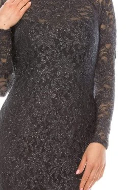 Formal Gowns Decode 1.8 - Off-Shoulder Lace Mermaid Gown 183916 - 2 Pcs Charcoal In Sizes 2 And 6 Available 11 Formal Gowns Decode 1.8 - Off-Shoulder Lace Mermaid Gown 183916 - 2 Pcs Charcoal In Sizes 2 And 6 Available