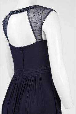 Decode 1.8 - Sparkling Neckline Jersey Mesh Gown 182423 Formal Gowns