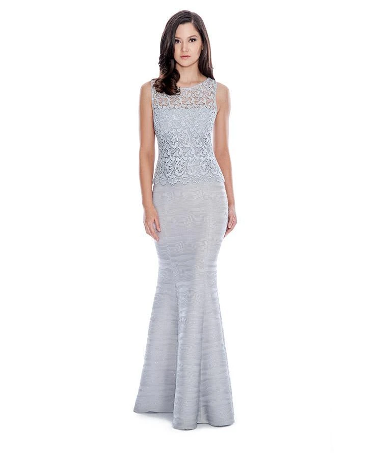 Formal Gowns Decode 1.8 - Textured Trumpet Gown 183080 3 Formal Gowns Decode 1.8 - Textured Trumpet Gown 183080