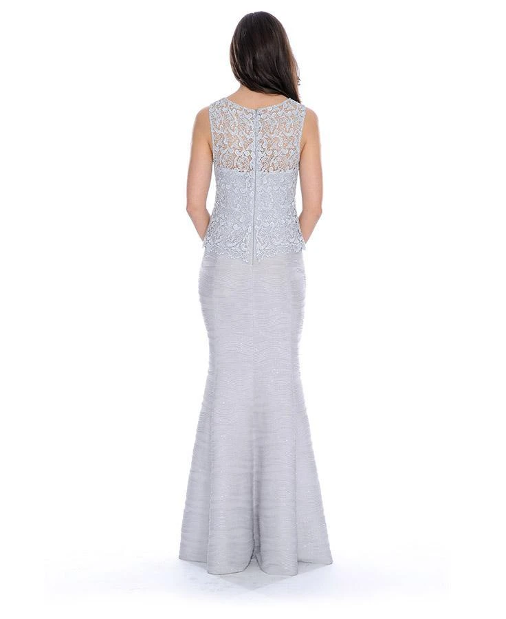 Formal Gowns Decode 1.8 - Textured Trumpet Gown 183080 4 Formal Gowns Decode 1.8 - Textured Trumpet Gown 183080