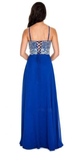 Decode 1.8 - Two-Piece Embellished Halter Neck Dress 182942 12 Decode 1.8 - Two-Piece Embellished Halter Neck Dress 182942