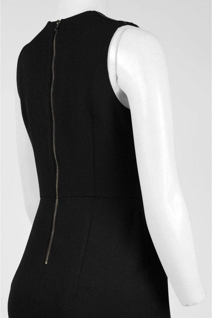 Donna Morgan - D9019M Illusion Crepe Sheath Dress 5 Donna Morgan - D9019M Illusion Crepe Sheath Dress