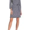 Cocktail Dresses Donna Morgan - D9124M XD Multi Print V-neck Sheath Dress