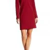 Donna Ricco - DR20534 Embroidered Long Sleeve Sheath Dress 2 Donna Ricco - DR20534 Embroidered Long Sleeve Sheath Dress