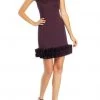 Donna Ricco - DR50182 Sleeveless Ruffle Hem Cocktail Dress Cocktail Dresses 1 Donna Ricco - DR50182 Sleeveless Ruffle Hem Cocktail Dress Cocktail Dresses