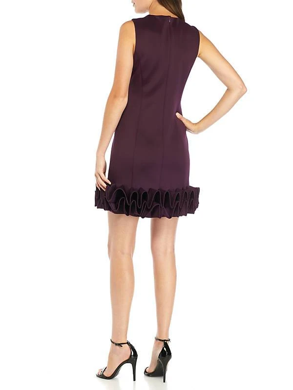 Donna Ricco - DR50182 Sleeveless Ruffle Hem Cocktail Dress Cocktail Dresses 4 Donna Ricco - DR50182 Sleeveless Ruffle Hem Cocktail Dress Cocktail Dresses