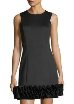 Donna Ricco - DR50182 Sleeveless Ruffle Hem Cocktail Dress Cocktail Dresses 17 Donna Ricco - DR50182 Sleeveless Ruffle Hem Cocktail Dress Cocktail Dresses