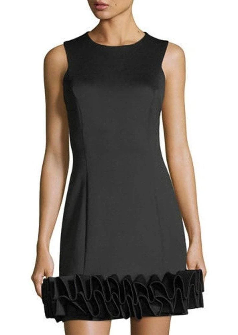 Donna Ricco - DR50182 Sleeveless Ruffle Hem Cocktail Dress Cocktail Dresses 9 Donna Ricco - DR50182 Sleeveless Ruffle Hem Cocktail Dress Cocktail Dresses