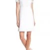 Elie Tahari - E303N607 Lace V-neck A-line Dress Cocktail Dresses