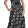 Formal Gowns Elizabeth K - GL1002 Daisy Printed Embellished Sweetheart Dress