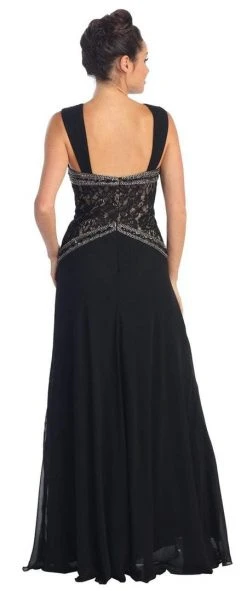 Formal Gowns Elizabeth K - GL1005 Intricate Beaded Sweetheart A-Line Gown