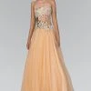 Elizabeth K - GL1045 Strapless Embellished Long Gown Formal Gowns 1 Elizabeth K - GL1045 Strapless Embellished Long Gown Formal Gowns