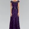 Formal Gowns Elizabeth K - GL1102 Lace Floral Long Dress 1 Formal Gowns Elizabeth K - GL1102 Lace Floral Long Dress
