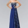Formal Gowns Elizabeth K - GL1103 Jewel-Ornate Paisley Print Gown