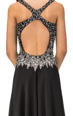 Formal Gowns Elizabeth K - GL1113 V-Neck Sleeveless Long Dress 9 Formal Gowns Elizabeth K - GL1113 V-Neck Sleeveless Long Dress