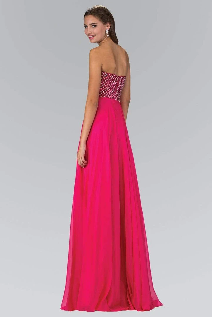 Formal Gowns Elizabeth K - GL1146 Jewel Accented Sweetheart Gown 4 Formal Gowns Elizabeth K - GL1146 Jewel Accented Sweetheart Gown