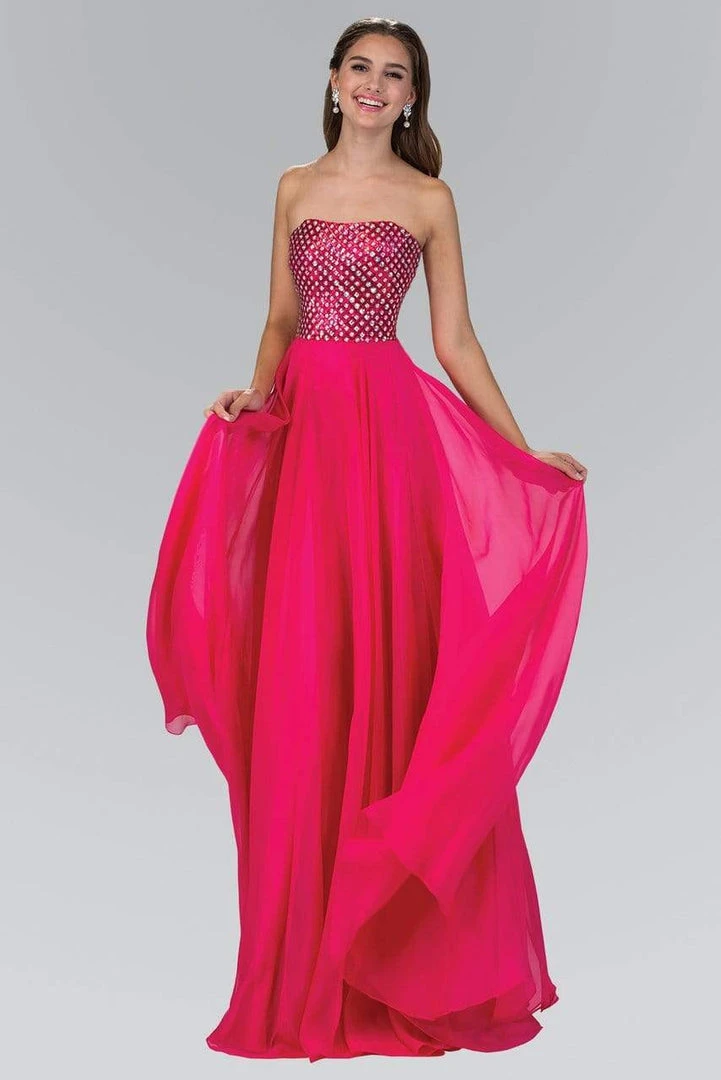 Formal Gowns Elizabeth K - GL1146 Jewel Accented Sweetheart Gown 3 Formal Gowns Elizabeth K - GL1146 Jewel Accented Sweetheart Gown