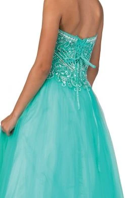 Elizabeth K - GL1300 Strapless Embellished Long Gown Formal Gowns 9 Elizabeth K - GL1300 Strapless Embellished Long Gown Formal Gowns