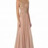Elizabeth K - GL1304 Sleeveless Embellished Long Dress Mother Of The Bride
