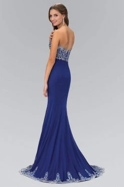 Formal Gowns Elizabeth K - GL1367 Beaded Sweetheart Mermaid Gown