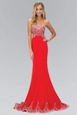 Formal Gowns Elizabeth K - GL1367 Beaded Sweetheart Mermaid Gown 7 Formal Gowns Elizabeth K - GL1367 Beaded Sweetheart Mermaid Gown