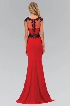 Formal Gowns Elizabeth K - GL1380 Embellished Scoop Neck Jersey Gown 6 Formal Gowns Elizabeth K - GL1380 Embellished Scoop Neck Jersey Gown