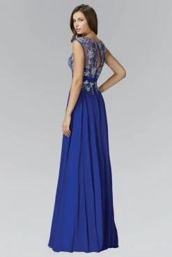 Formal Gowns Elizabeth K - GL2056 Jewel Illusion Embellished Gown 7 Formal Gowns Elizabeth K - GL2056 Jewel Illusion Embellished Gown