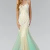 Elizabeth K - GL2081 Spaghetti Strap Sweetheart Neckline Gown