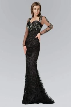 Elizabeth K - GL2101 Embellished Sweetheart Dress Formal Gowns
