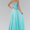 Formal Gowns Elizabeth K - GL2114 Beaded Sweetheart A-Line Dress 1 Formal Gowns Elizabeth K - GL2114 Beaded Sweetheart A-Line Dress