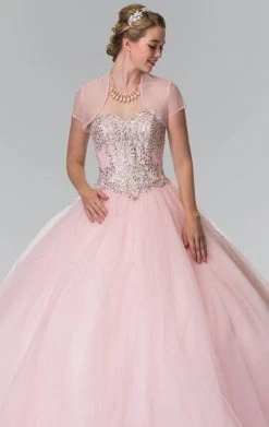 Formal Gowns Elizabeth K - GL2205 Beaded Sweetheart Ballgown
