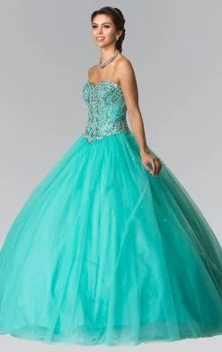 Formal Gowns Elizabeth K - GL2205 Beaded Sweetheart Ballgown