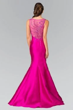 Formal Gowns Elizabeth K - GL2212 Sleek V-Neck Mikado Trumpet Gown 13 Formal Gowns Elizabeth K - GL2212 Sleek V-Neck Mikado Trumpet Gown