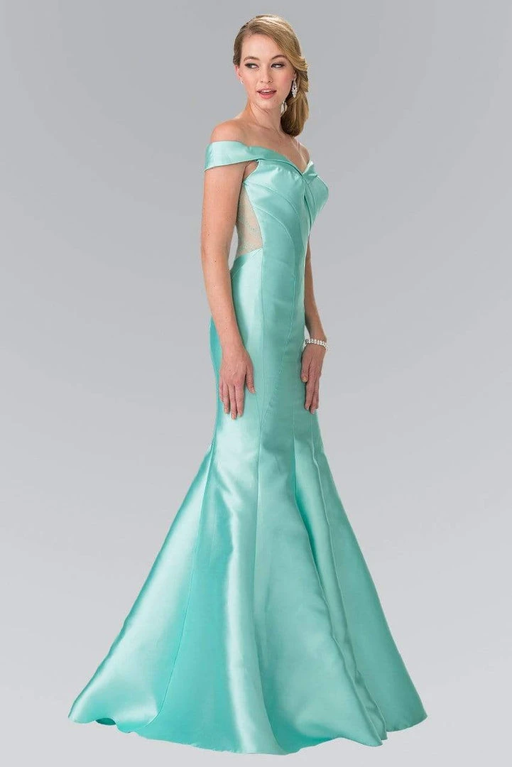 Elizabeth K - GL2213 Laced Off-Shoulder Mikado Mermaid Dress Formal Gowns 7 Elizabeth K - GL2213 Laced Off-Shoulder Mikado Mermaid Dress Formal Gowns
