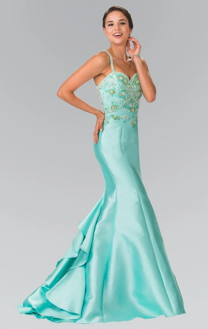 Elizabeth K - GL2214 Beaded Sweetheart Trumpet Gown Formal Gowns 3 Elizabeth K - GL2214 Beaded Sweetheart Trumpet Gown Formal Gowns