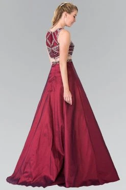 Formal Gowns Elizabeth K - GL2250 Two-Piece Sequined Long Gown