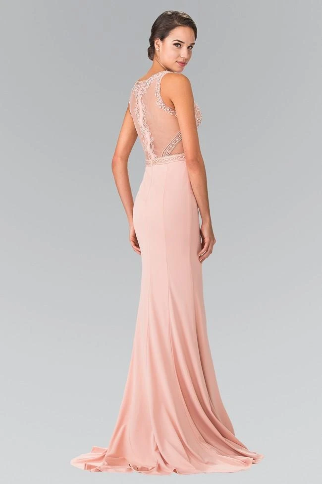 Formal Gowns Elizabeth K - GL2267 Sleeveless Beaded Long Dress 6 Formal Gowns Elizabeth K - GL2267 Sleeveless Beaded Long Dress