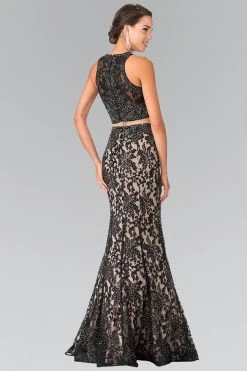Elizabeth K - GL2271 Two-Piece Lace Long Dress 7 Elizabeth K - GL2271 Two-Piece Lace Long Dress