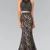 Elizabeth K - GL2271 Two-Piece Lace Long Dress 1 Elizabeth K - GL2271 Two-Piece Lace Long Dress
