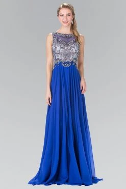 Elizabeth K - GL2273 Beaded Long Dress Formal Gowns