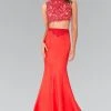 Elizabeth K - GL2281 Two-Piece Lace Trumpet Long Gown Formal Gowns 2 Elizabeth K - GL2281 Two-Piece Lace Trumpet Long Gown Formal Gowns