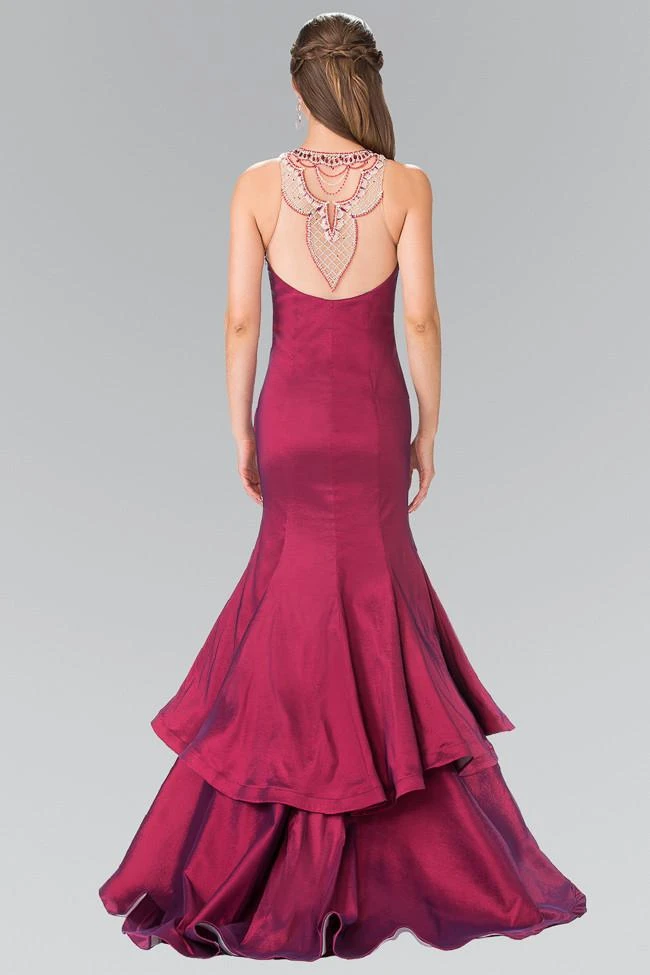 Formal Gowns Elizabeth K - GL2290 Illusion Mermaid Gown 4 Formal Gowns Elizabeth K - GL2290 Illusion Mermaid Gown