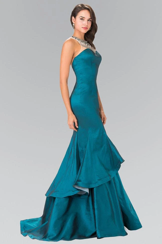Formal Gowns Elizabeth K - GL2290 Illusion Mermaid Gown 5 Formal Gowns Elizabeth K - GL2290 Illusion Mermaid Gown