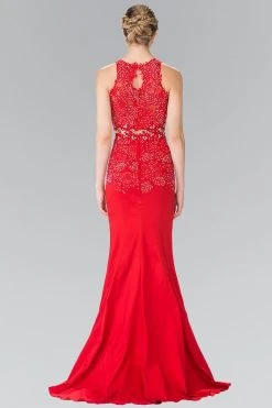 Formal Gowns Elizabeth K - GL2291 Two-Piece Sequined Trumpet Gown 7 Formal Gowns Elizabeth K - GL2291 Two-Piece Sequined Trumpet Gown