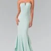 Elizabeth K - GL2305 Strapless Ruffled Long Dress