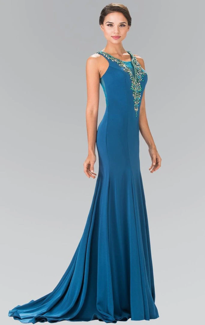 Formal Gowns Elizabeth K - GL2310 Sleeveless Scoop Long Dress 6 Formal Gowns Elizabeth K - GL2310 Sleeveless Scoop Long Dress