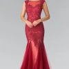 Elizabeth K - GL2319 Sleeveless Beaded Mermaid Gown Formal Gowns 1 Elizabeth K - GL2319 Sleeveless Beaded Mermaid Gown Formal Gowns