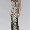 Formal Gowns Elizabeth K - GL2336 Sleeveless Beaded Long Dress 1 Formal Gowns Elizabeth K - GL2336 Sleeveless Beaded Long Dress